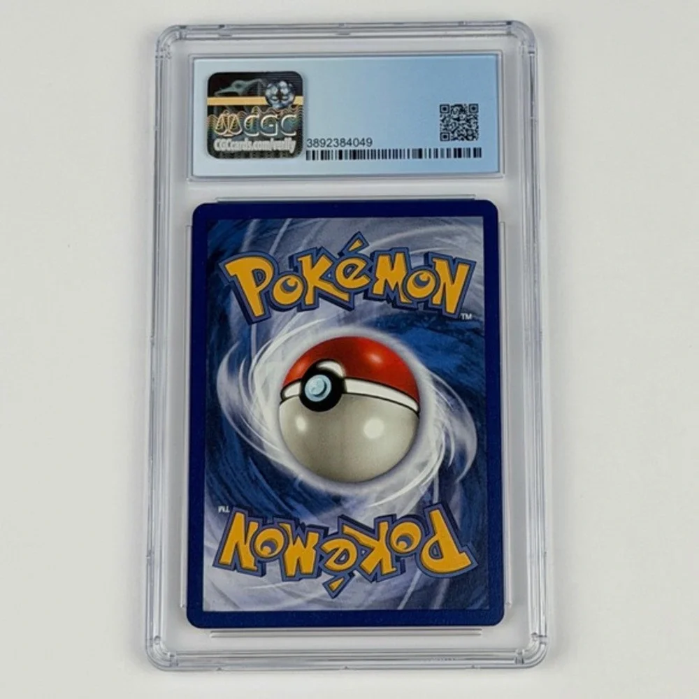 Pokemon Krabby 1st Edition Fossil 51/62 CGC 9 Blue Label TCG 1999 WotC Vtg